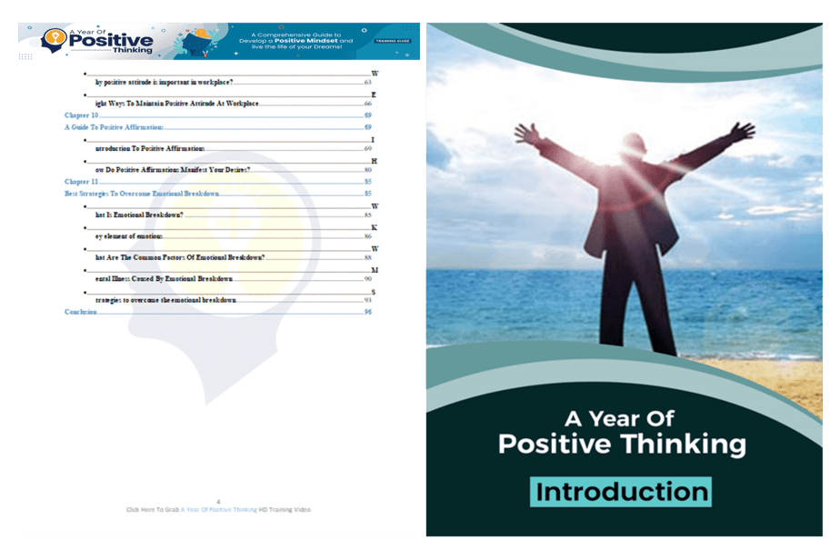 Positive Thinking PLR Sales Funnel Training Guide 