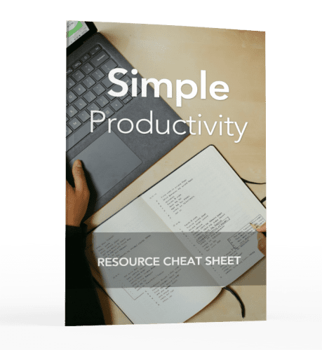 Simple Productivity Sales Funnel with Master Resell Rights
