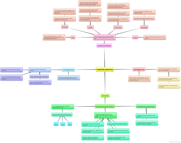 Leadership Supremacy Mindmap