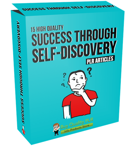 15 High Quality Success Through Self Discovery PLR Articles