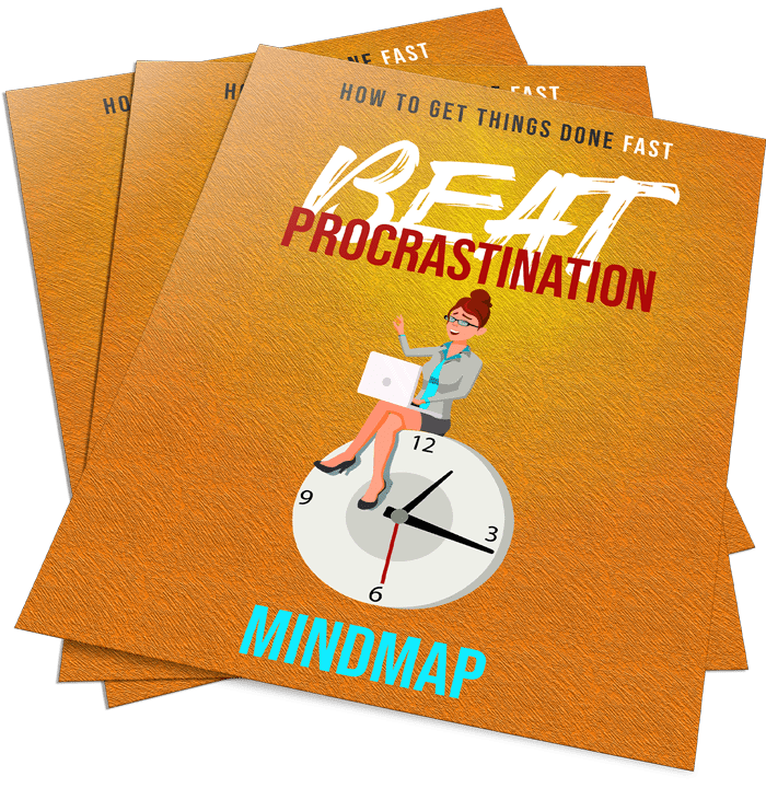 Beat Procrastination Mindmap