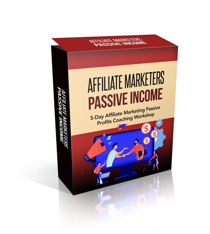 Affiliate Marketers Passive Income 3D