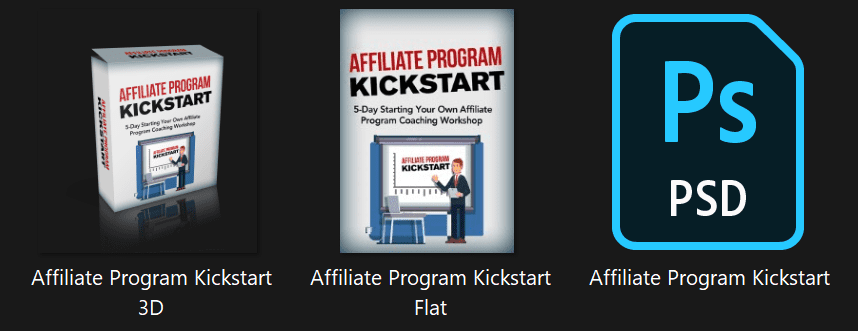 Affiliate Program Kickstart 5-Day PLR Video Workshop Graphics