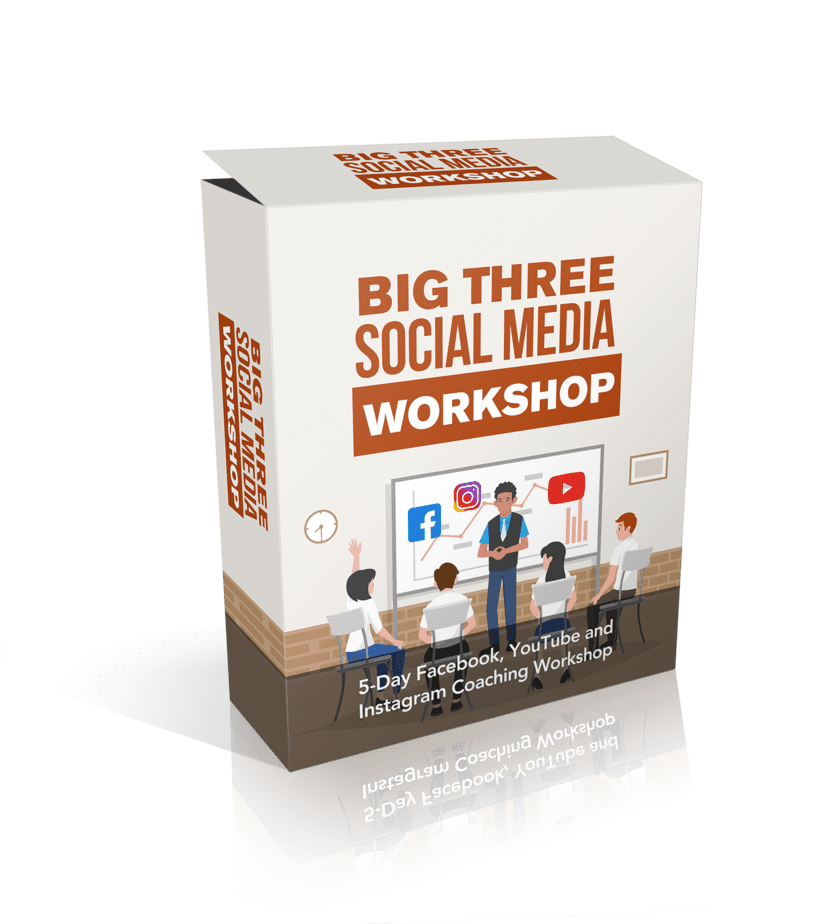 Big Three Social Media 5-Day PLR Video Workshop