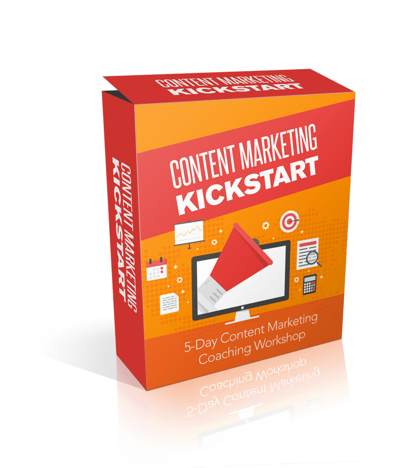 Content Marketing Kickstart 3D