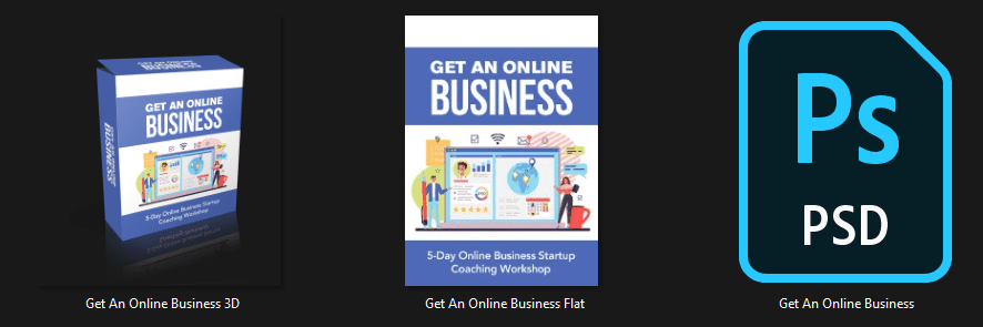 Get An Online Business Workshop 5-Day PLR Video Workshop Graphics