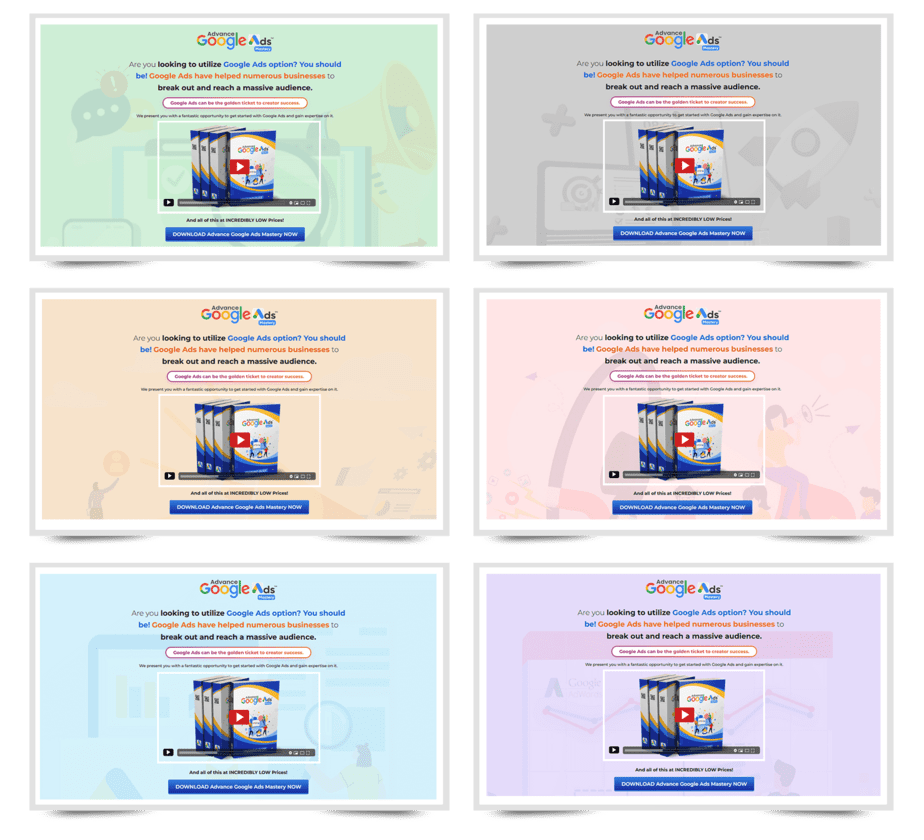 Advanced Google Ads Mastery PLR Sales Funnel Professional Minisites