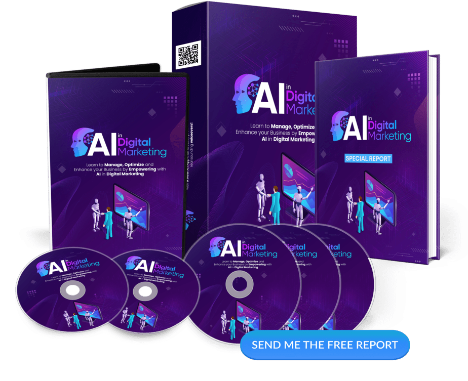 Artificial Intelligence in Digital Marketing PLR Sales Funnel Squeeze Page Graphics