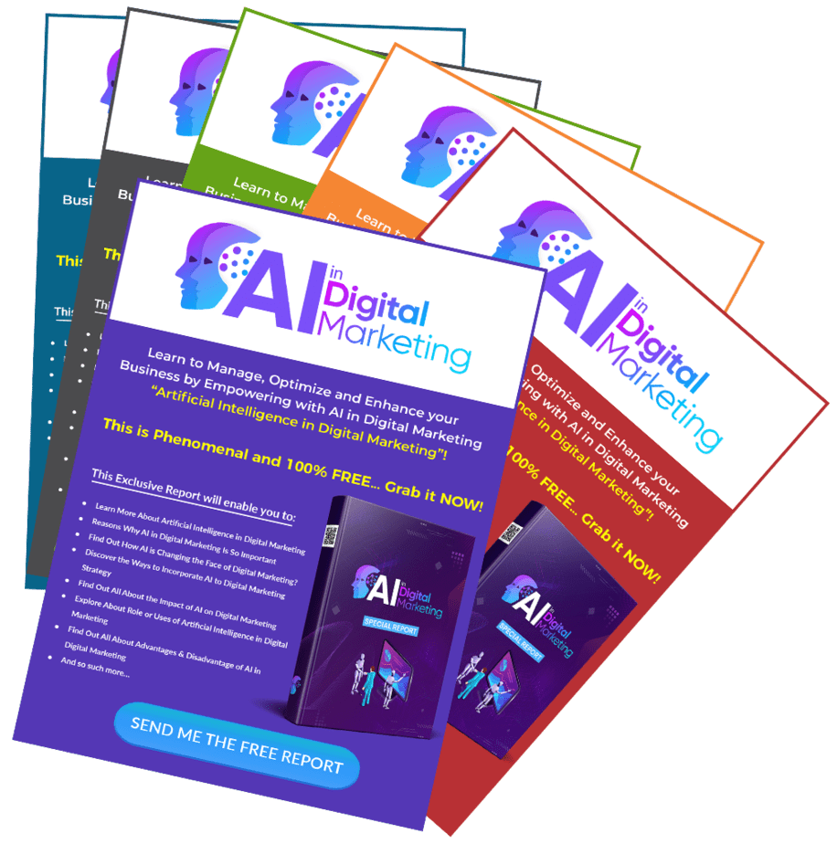 Artificial Intelligence in Digital Marketing PLR Sales Funnel Squeeze Page
