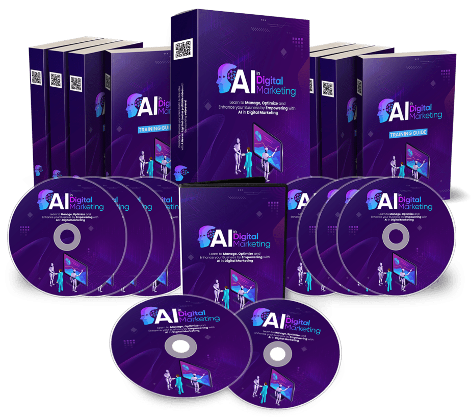 Artificial Intelligence in Digital Marketing PLR Sales Funnel Upsell Graphics