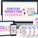 Content Marketing Champion Sales Funnel with Master Resell Rights