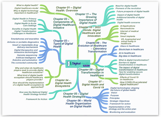 Digital Health Mastery PLR Sales Funnel Mind Map Screenshot