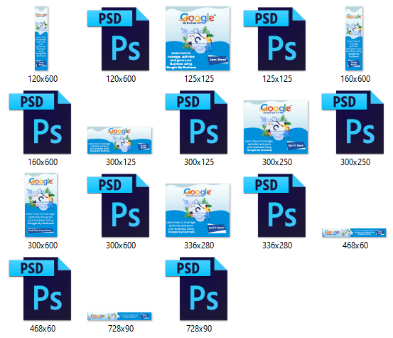 Google My Business 4.0 PLR Sales Funnel Animated Banners