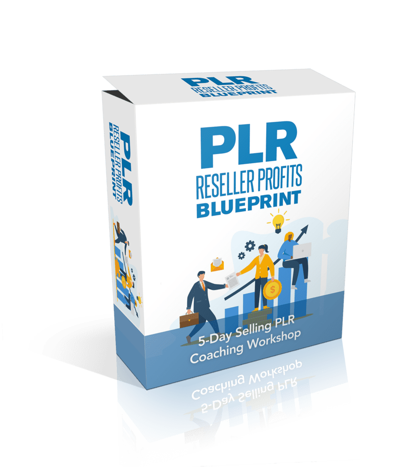 PLR Reseller Profits Blueprint 3D