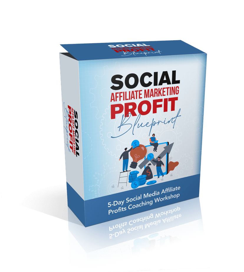 Social Affiliate Marketing Profits Blueprint 3D