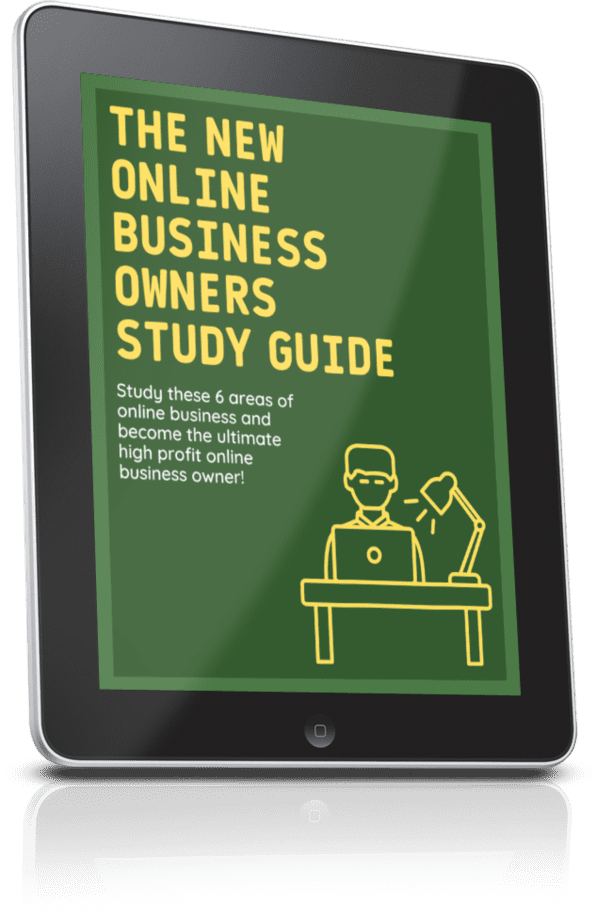 The New Online Business Owners Study Guide Cover