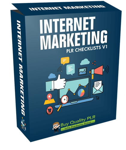 10 Internet Marketing PLR Checklists V1 Exclusive PLR