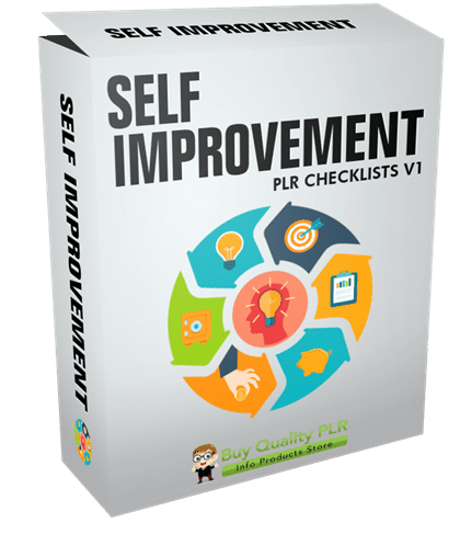 10 Self Improvement PLR Checklists V1 Exclusive PLR