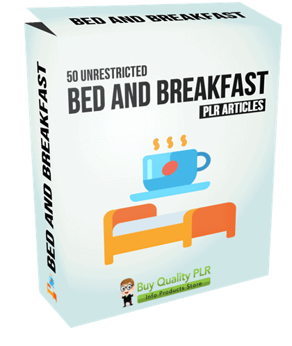 50 Unrestricted Bed and Breakfast PLR Articles