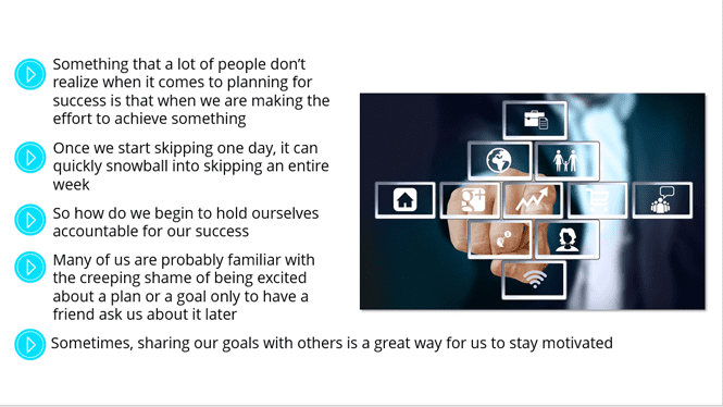 Success Planning Video 5 Success Planning Video 5