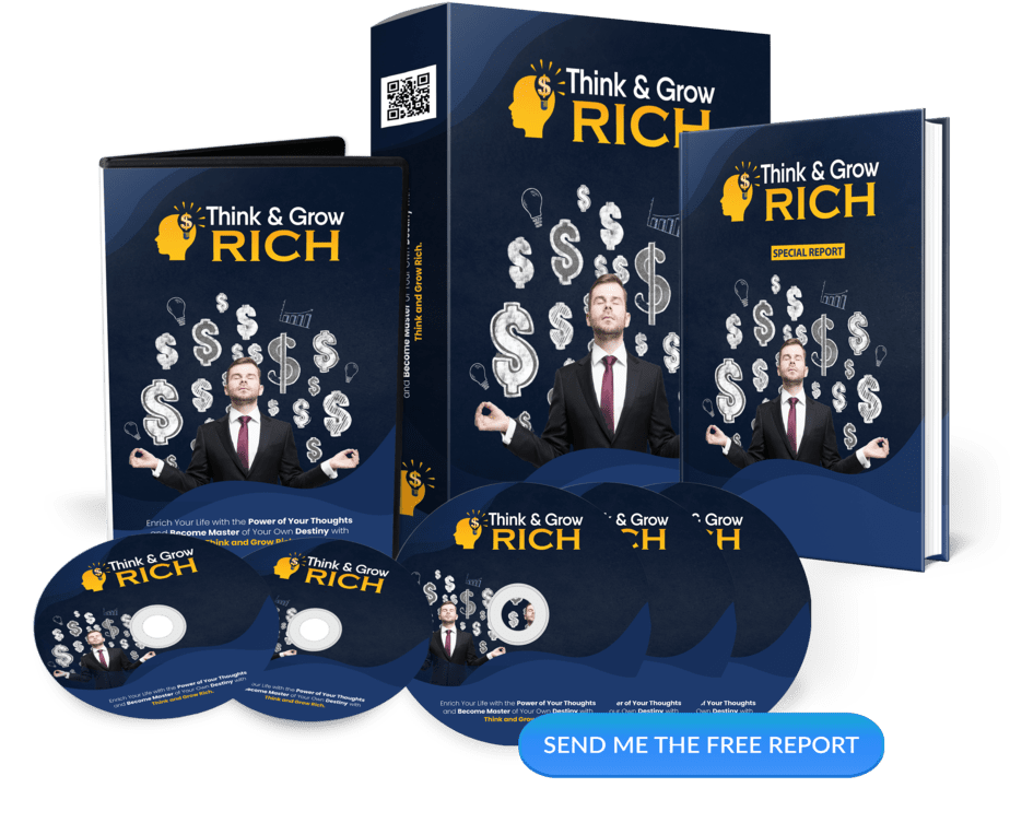 Think and Grow Rich PLR Sales Funnel Squeeze Page Graphics