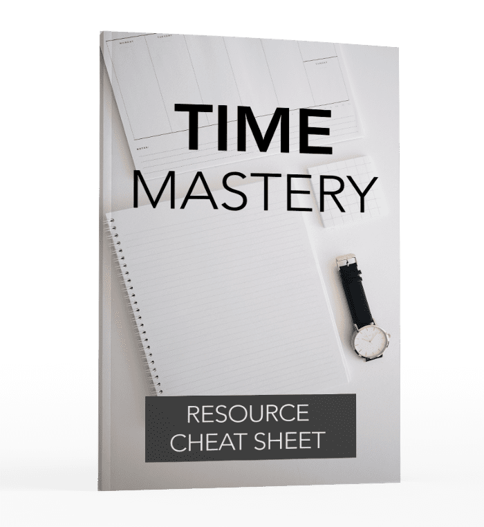 Time Mastery resource