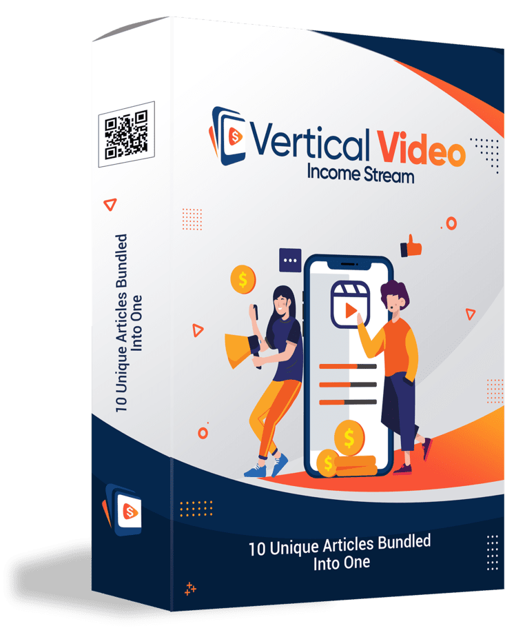 Vertical Video Income Stream PLR Sales Funnel Articles Pack