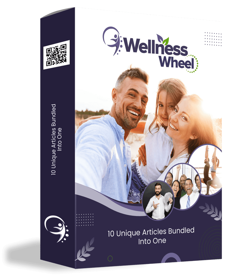 Wellness Wheel PLR Sales Funnel Articles Pack