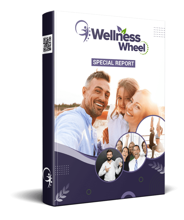 Wellness Wheel PLR Sales Funnel Squeeze Page Report
