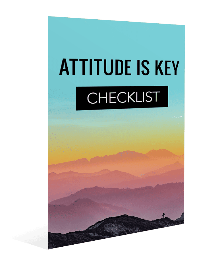 Attitude is Key Checklist