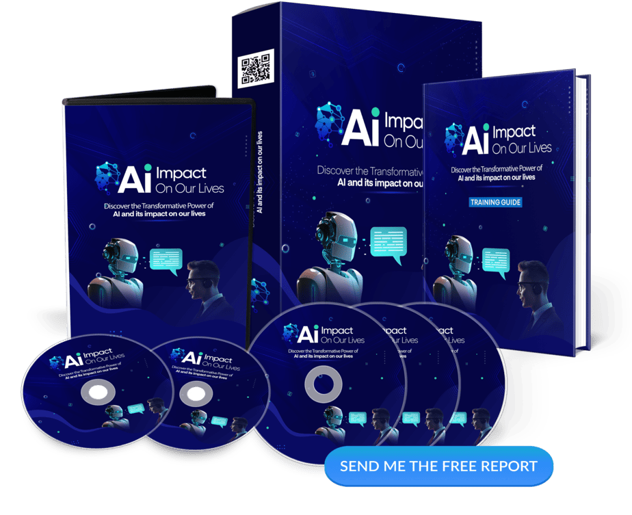 AI Impact on Our Lives PLR Sales Funnel Squeeze Page Graphics