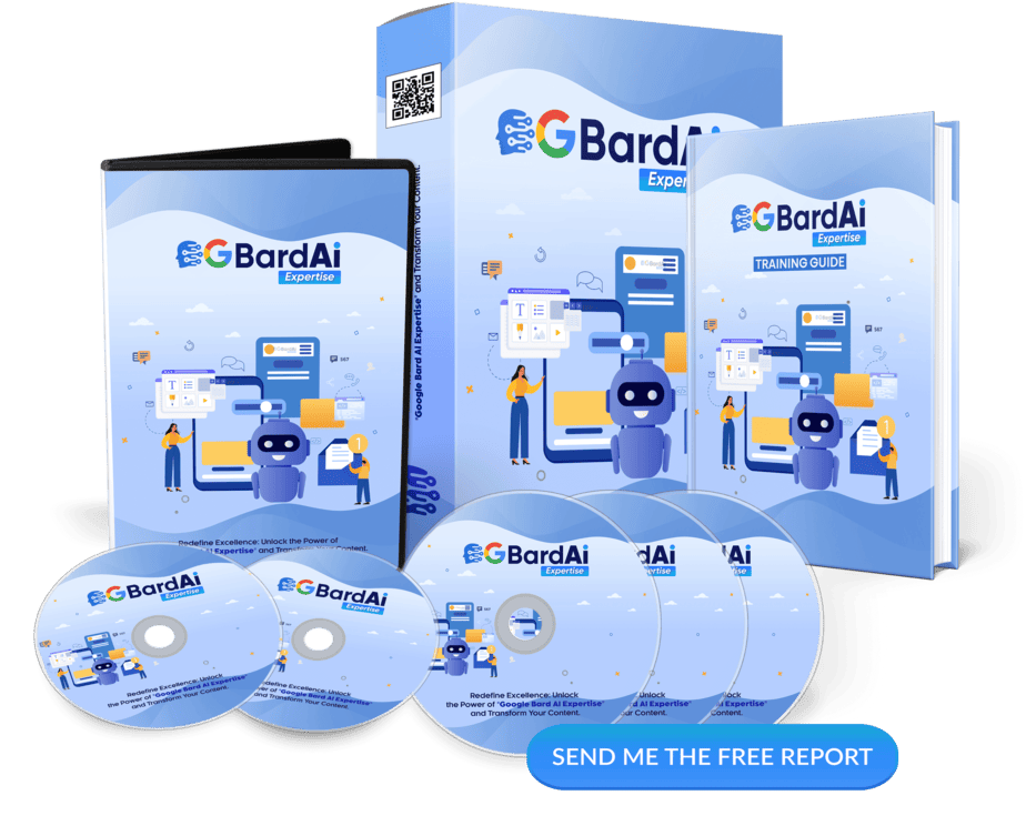 Google Bard AI PLR Sales Funnel Squeeze Page Graphics