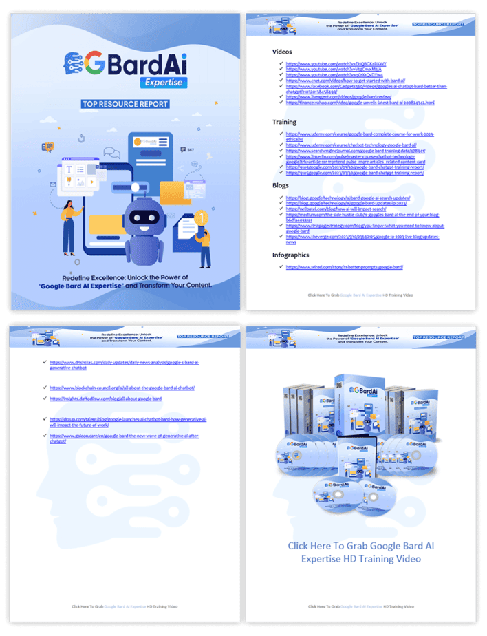 Google Bard AI PLR Sales Funnel Top Resource Report Screenshot