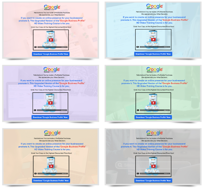 Google Business Profile PLR Sales Funnel Professional Minisites