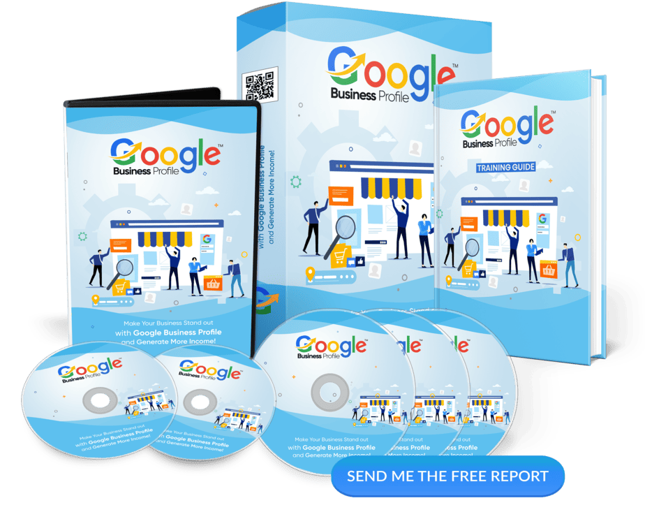 Google Business Profile PLR Sales Funnel Squeeze Page Graphics