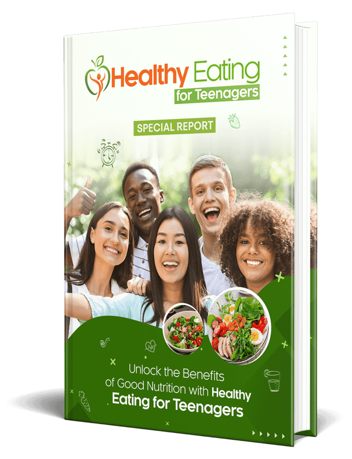 Healthy Eating for Teenagers PLR Sales Funnel Squeeze Page Report