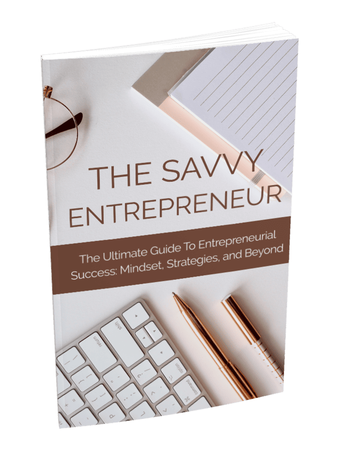 The Savvy Entrepreneur Ebook