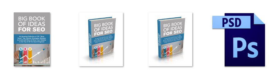 Big Book Of Ideas For SEO eCover graphics