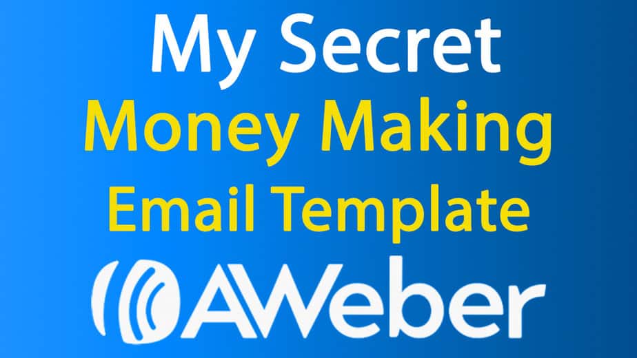 My Secret Money Making Email Template