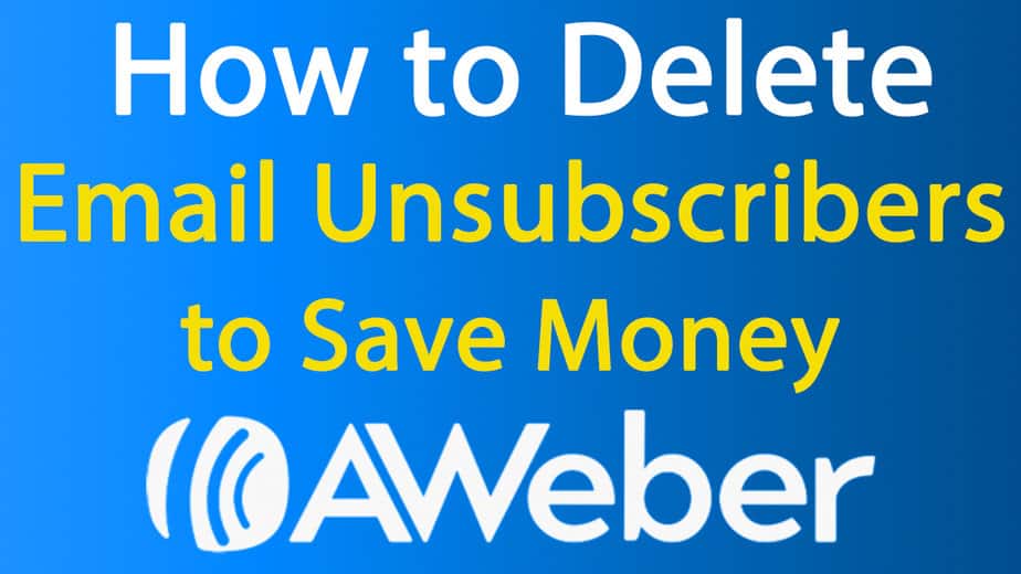 how to delete unsubscribers