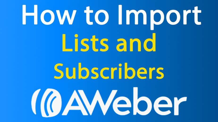 importing lists and subscribers