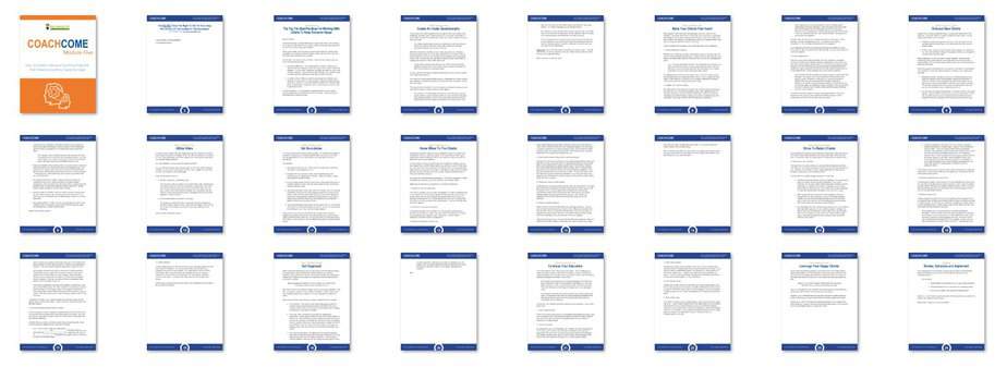 Coachcome PLR Course Module 5 Screenshot