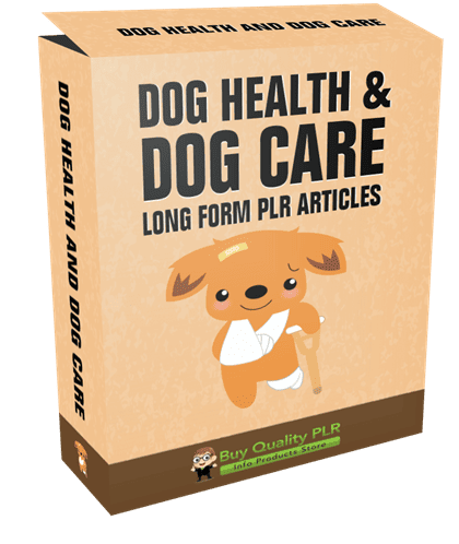 Long Form Dog Health and Dog Care PLR Articles