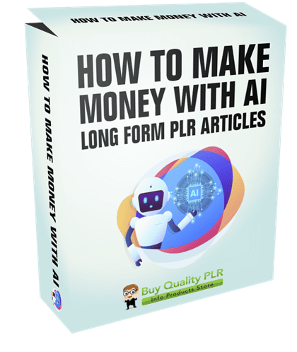 10 Long Form How To Make Money with AI PLR Articles 40k Words