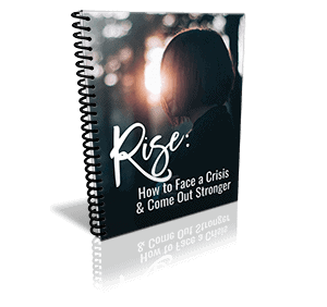 How to Face a Crisis and Come Out Stronger PLR Package