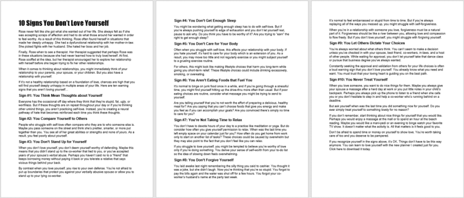 Love Yourself First and Most Blog Post