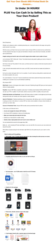 KDP 2 Birds with One Stone Sales Page