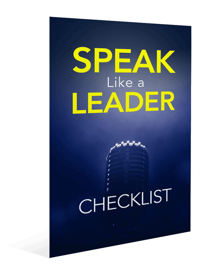 Speak Like a Leader Checklist