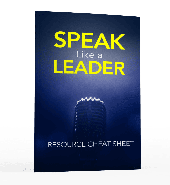 Speak Like a Leader Resource