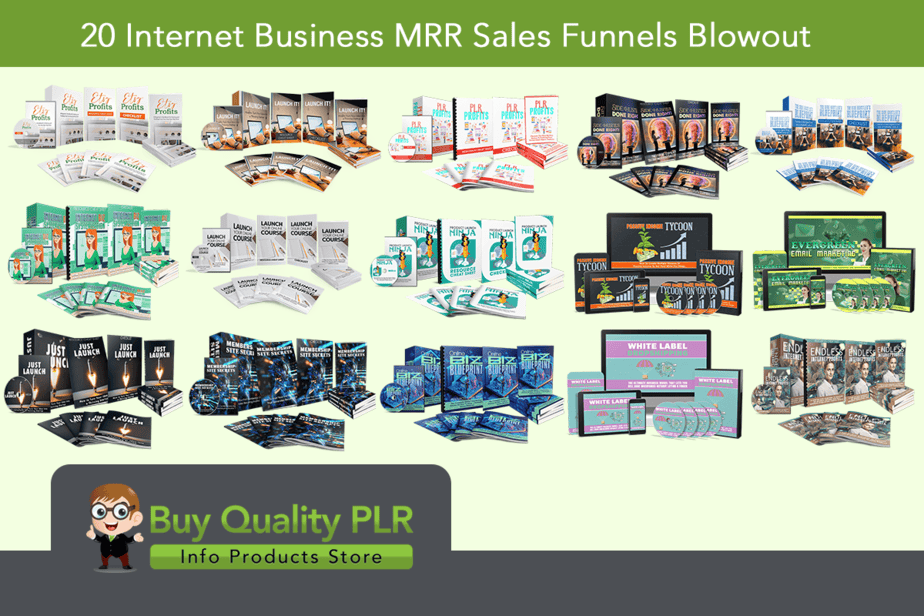 20 Internet Business MRR Sales Funnels Blowout